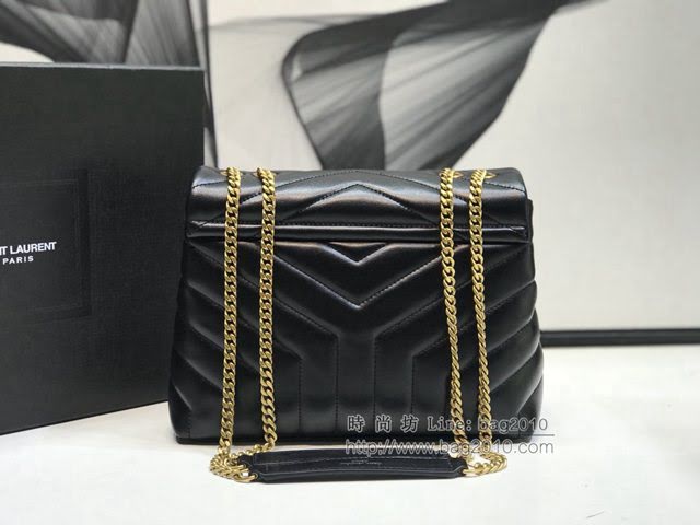 YSL爆款女士包包 聖羅蘭經典款LouLou Y中號形挎包 YSL肩背斜挎包 464676  jjh1171